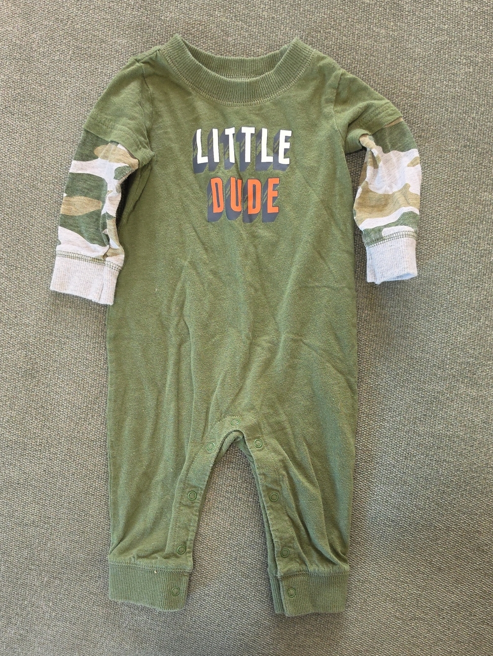 Carters 9M Little Dude One-Piece